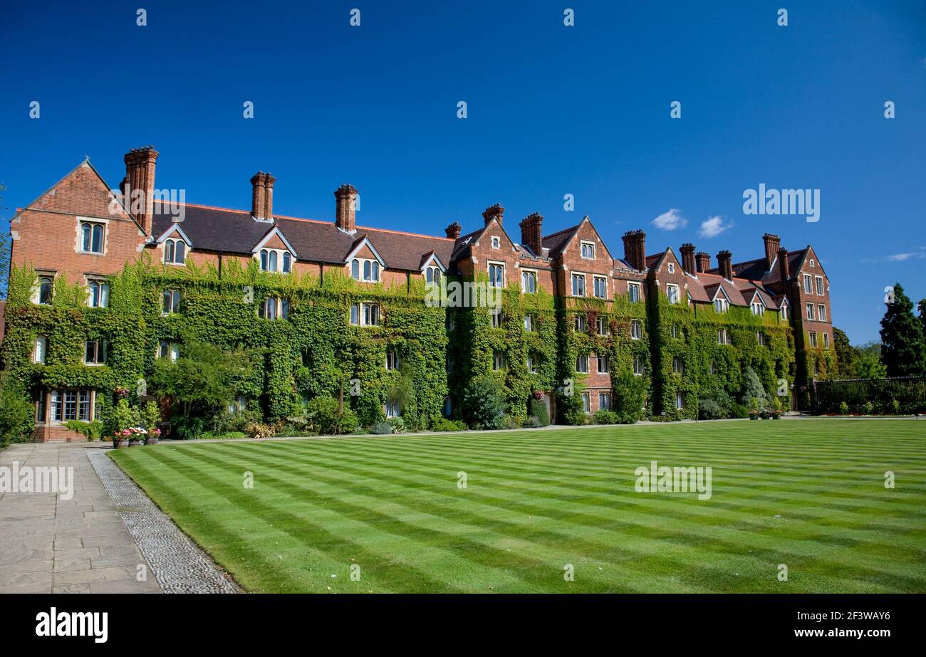 Selwyn College, Cambridge, UK Stock Photo
