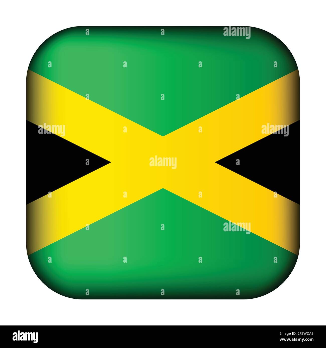 Flag of jamaican Stock Vector Images Alamy