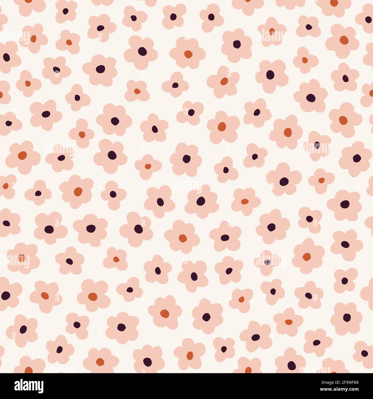 Vintage Daisy Pattern