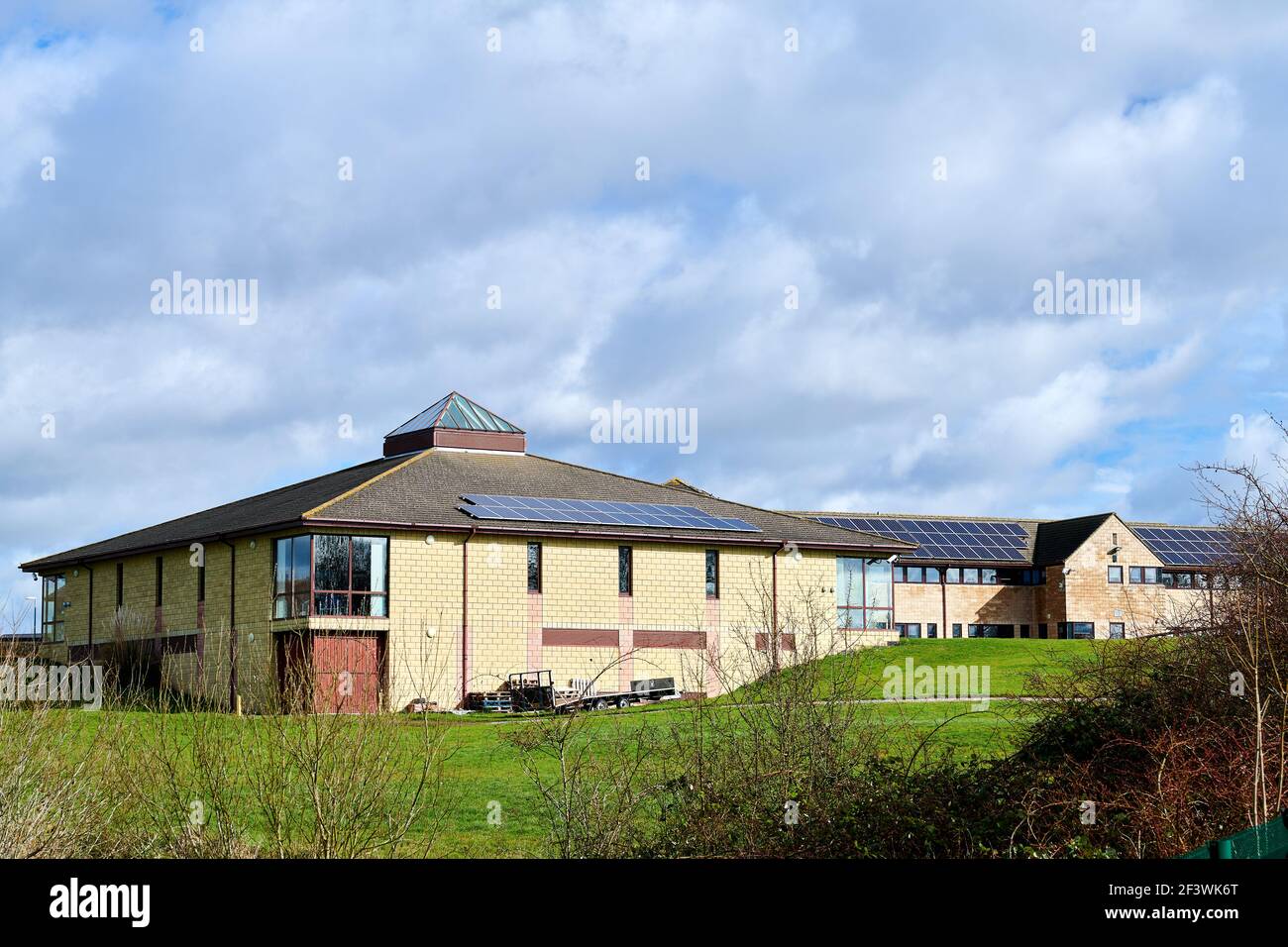 Brooke Weston Academy secondary school, Great Oakley, Corby, England Stock  Photo - Alamy