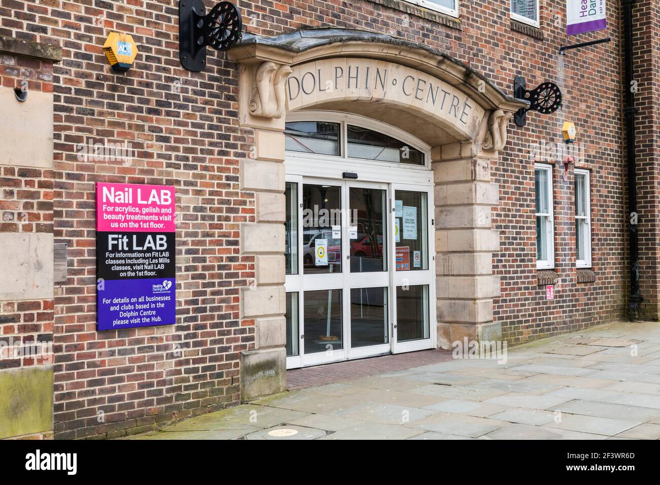 The Dolphin Centre in Darlington,England,UK Stock Photo Alamy