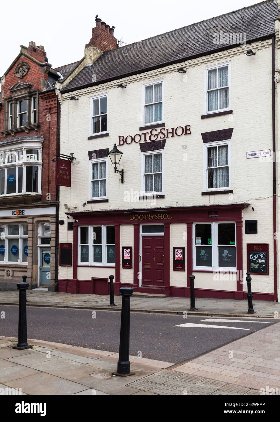 The Boot and Shoe pub in Darlington,England,UK Stock Photo Alamy