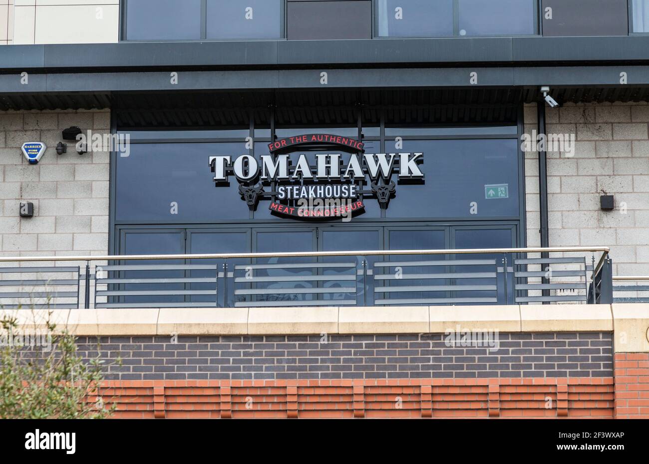 Darlington,UK. 17th March 2021.The Tomahawk Steakhouse restaurant chain which asked furloughed staff to loan it 10% of their wages, amid claims of potential sackings, has paid the money back.David Dixon/ Alamy Stock Photo