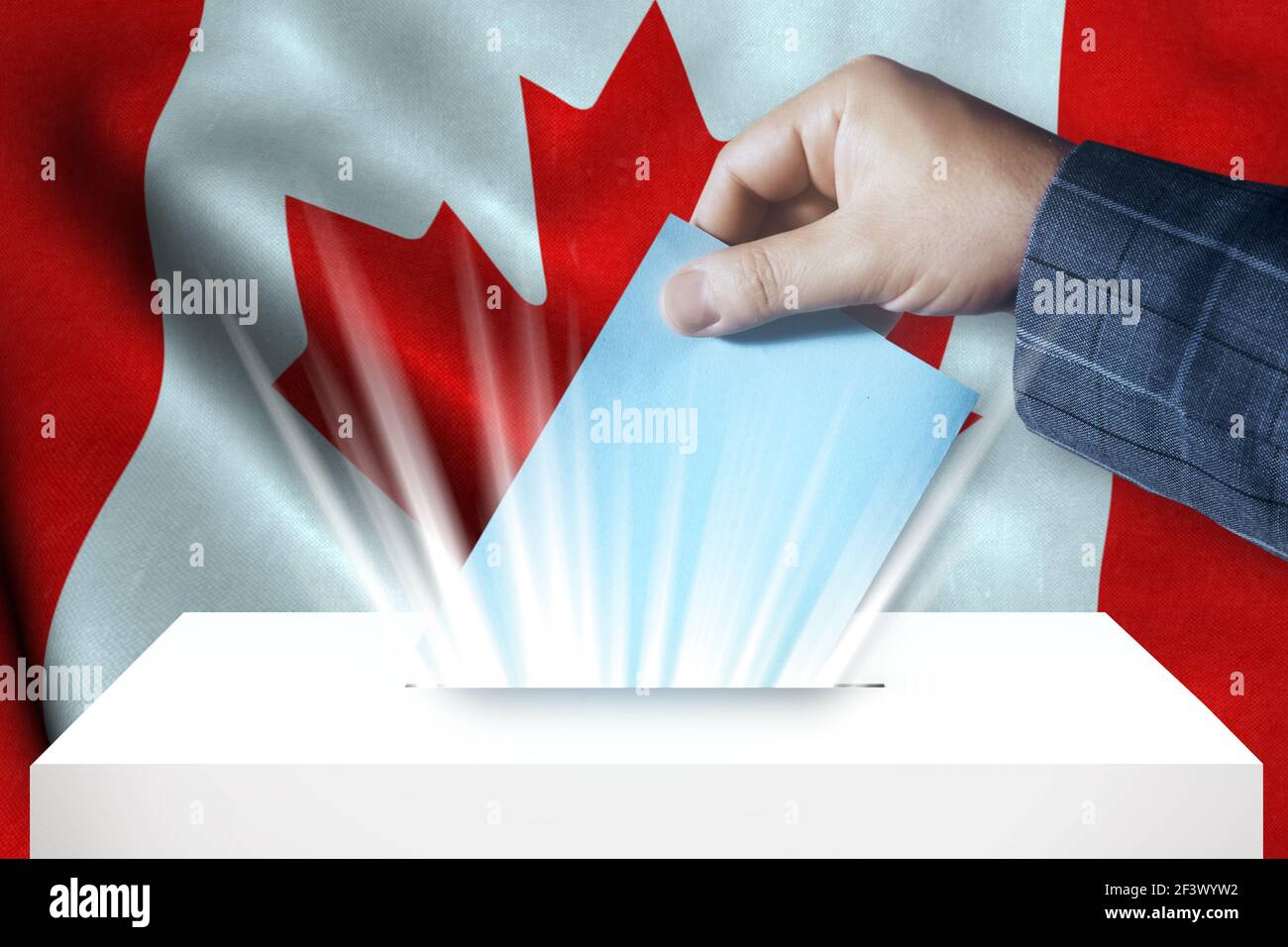 Canada voting ballot hi-res stock photography and images - Alamy