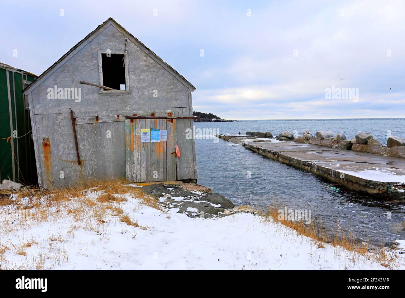Trout Cove, Long Island, Nova Scotia, Canada Stock Photo