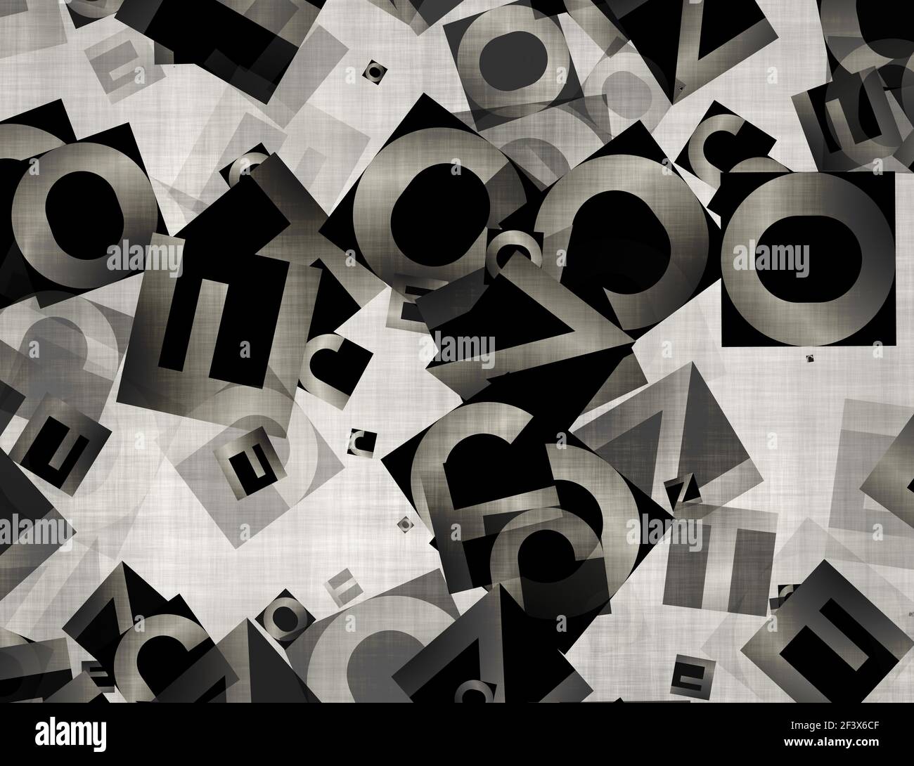 heap of abstract chaotic alphabet letters Stock Photo - Alamy