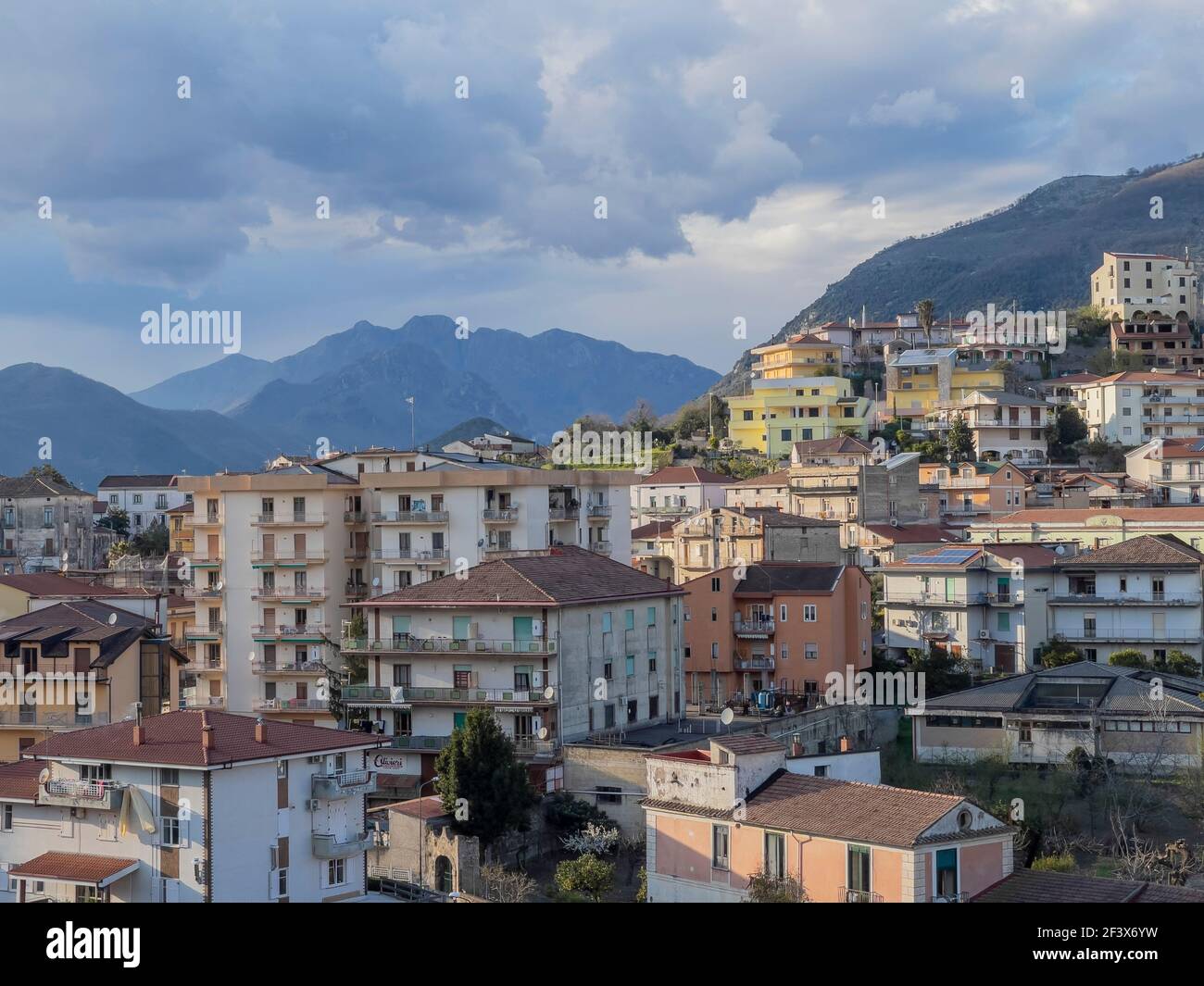 Montecorvino Rovella, Salerno, Italy Stock Photo