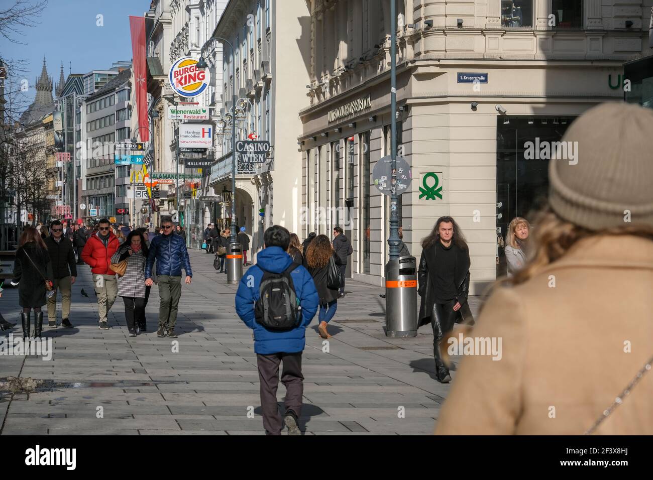 Vienna, Austria - February 18, 2021: Beautiful city of Vienna, the ...