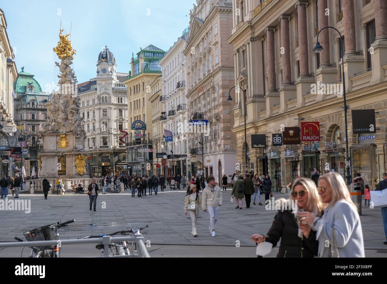 Vienna, Austria - February 18, 2021: Beautiful city of Vienna, the ...