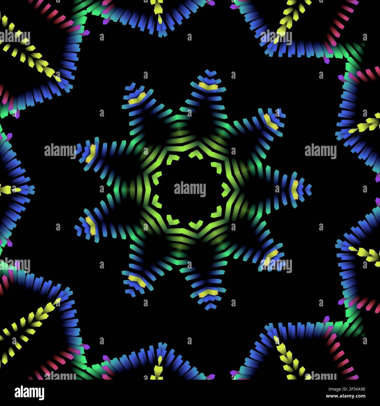 Pattern illustration design made with the help of graphics designing ...