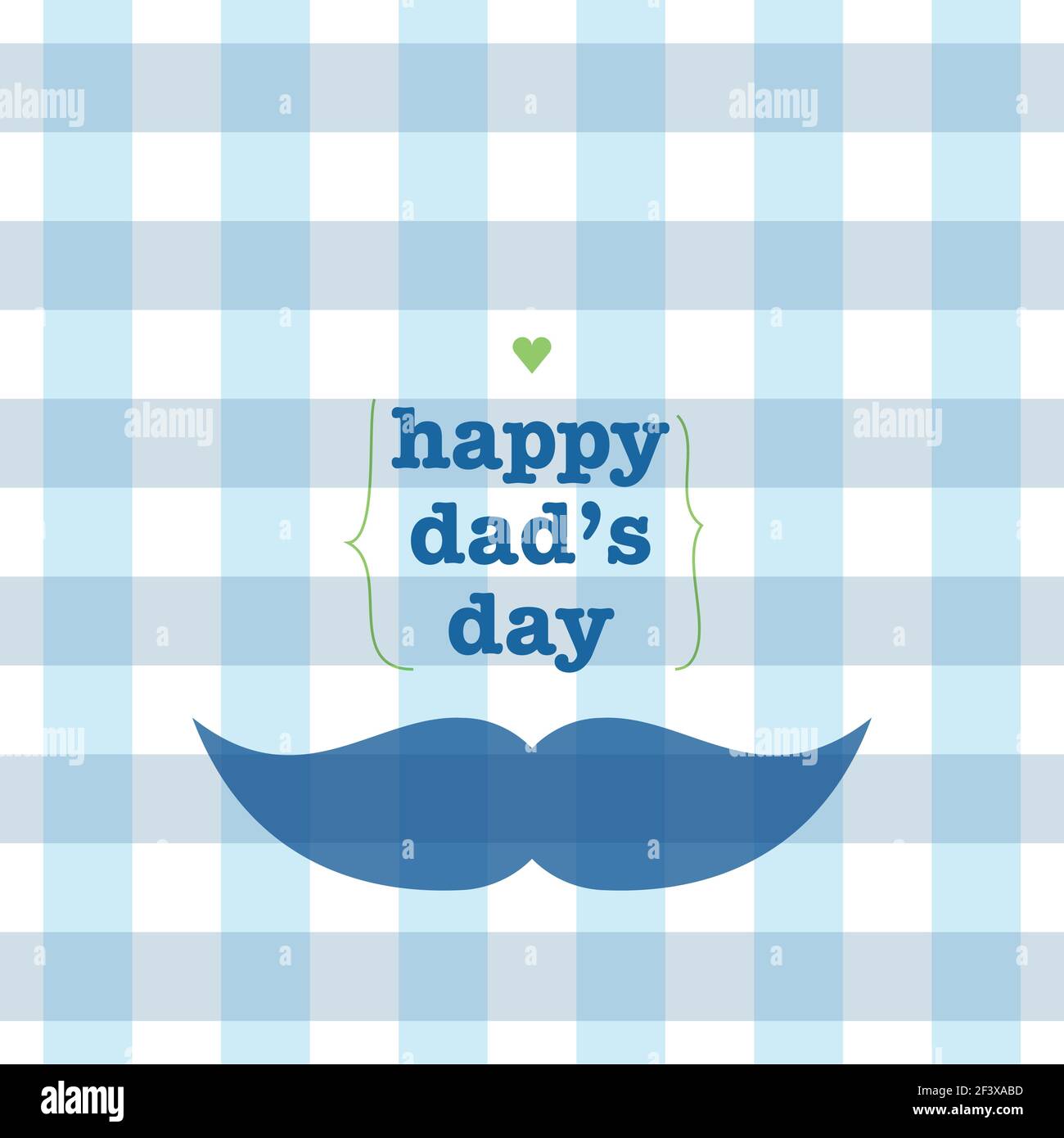 Happy Father's Day. Vector illustration, flat design Stock Vector