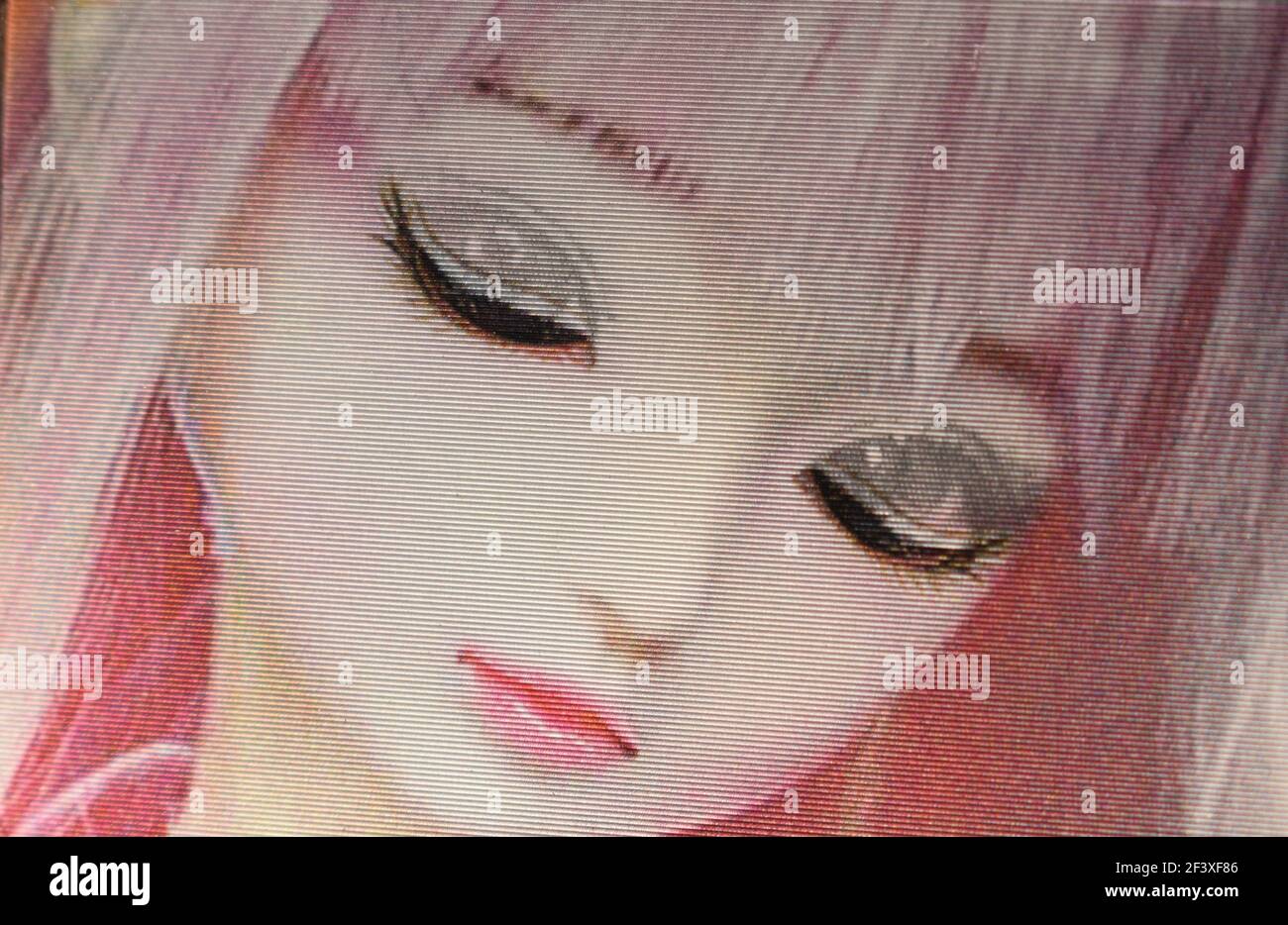 453017 pink hair face anime girls purple eyes Kotoko Iwanaga  InSpectre  Rare Gallery HD Wallpapers