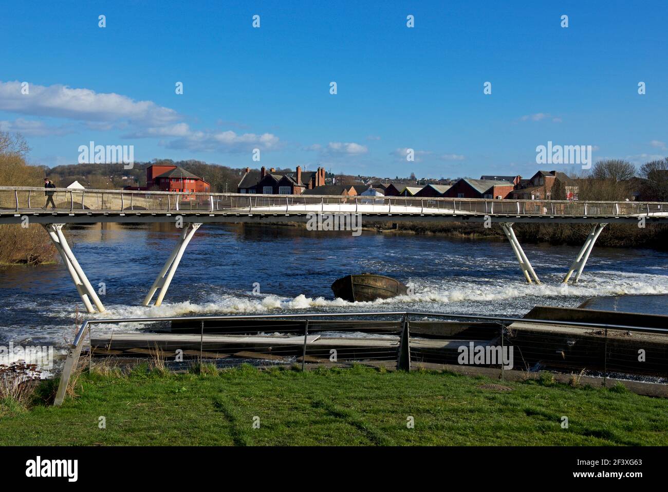 Castleford bridge by mcdowell benedetti hires stock photography and