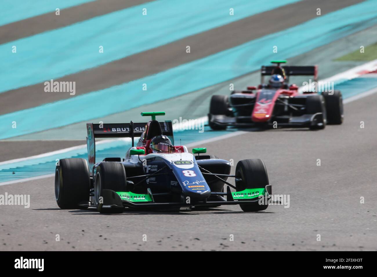 08 BECKMANN David, Trident, action during the FIA GP3 championship, Abu  Dhabi Grand Prix from November 22 to 25 in Yas Marina - Photo Sebastiaan  Rozendaal / DPPI Stock Photo - Alamy