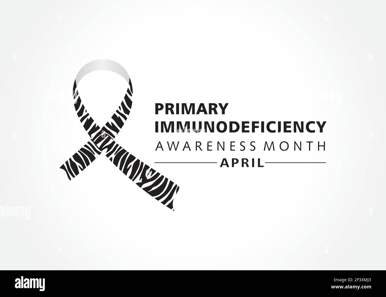 Vector Illustration of Primary Immunodeficiency Awareness month