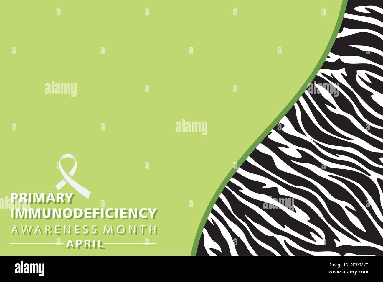 Vector Illustration of Primary Immunodeficiency Awareness month