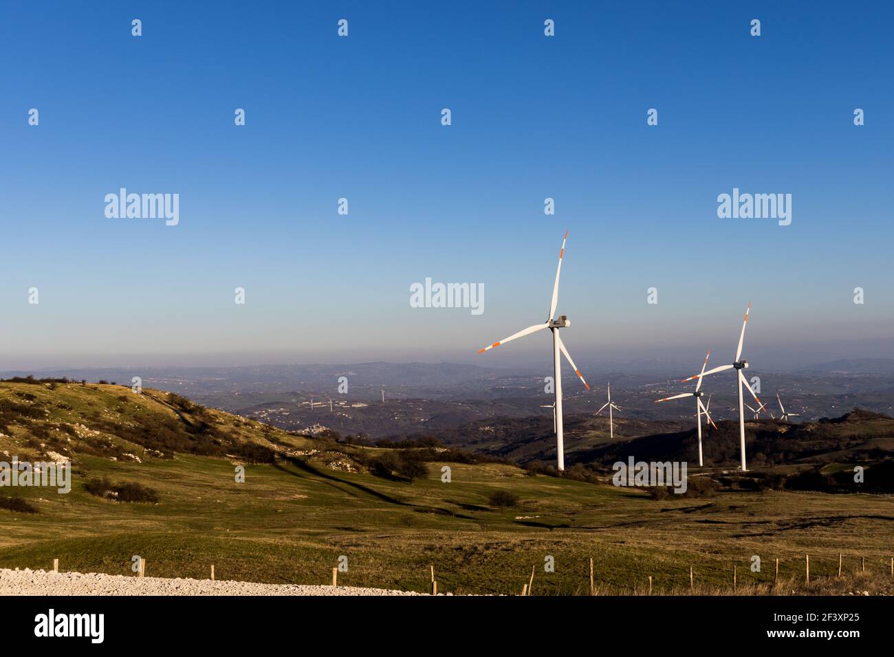 Wind energy Stock Photo