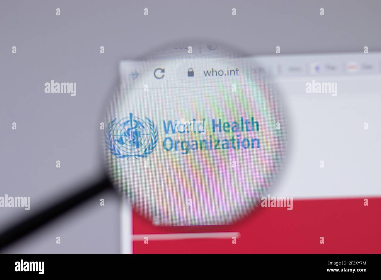World health organization logo hires stock photography and images Alamy