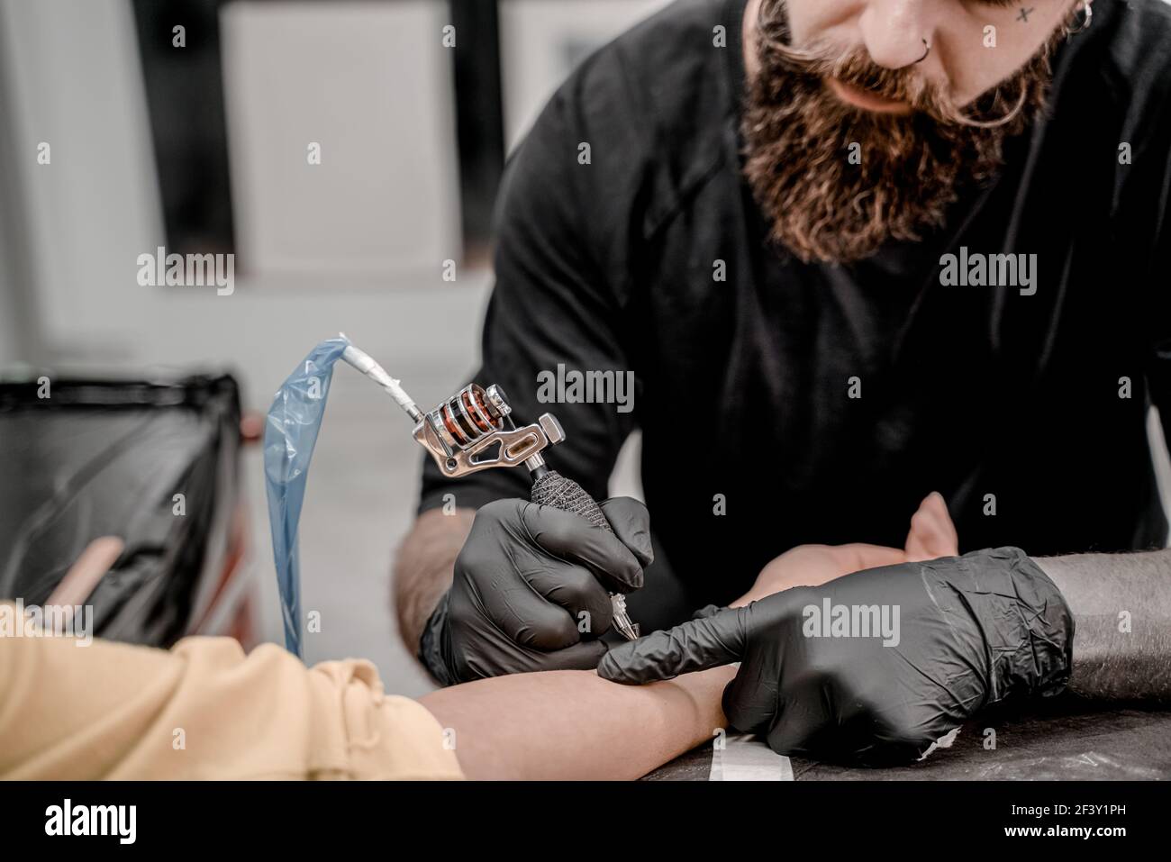 Complete Professional Tattoo Machine Kit Tattoo Rotary Pen Machine Tattoo  Supply | eBay