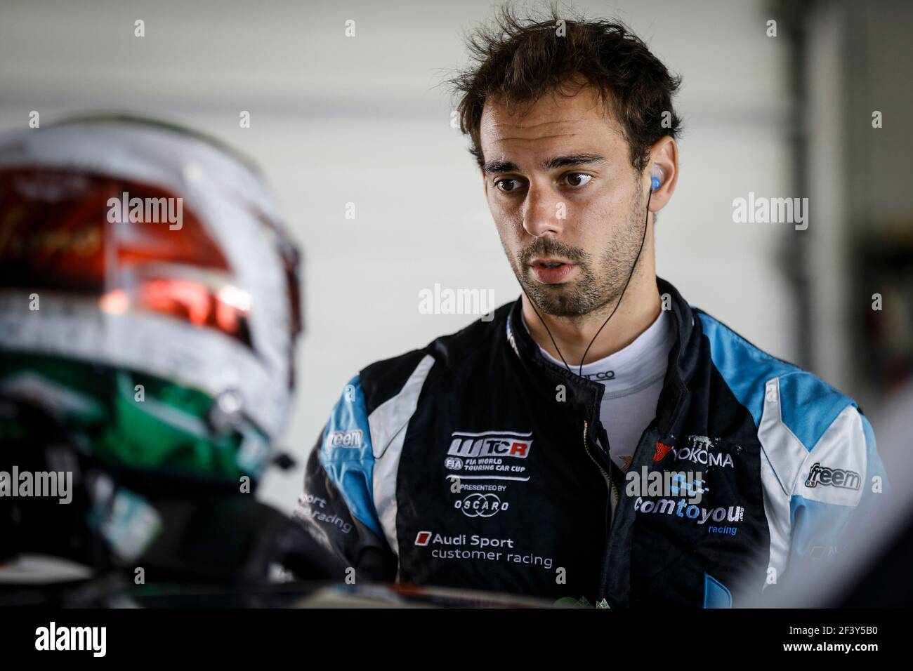 BERTHON Nathanael, (fra), Audi RS3 LMS TCR team Comtoyou Racing, portrait  during the 2018 FIA WTCR World Touring Car cup race of Slovakia at Slovakia  Ring, from july 13 to 15 -