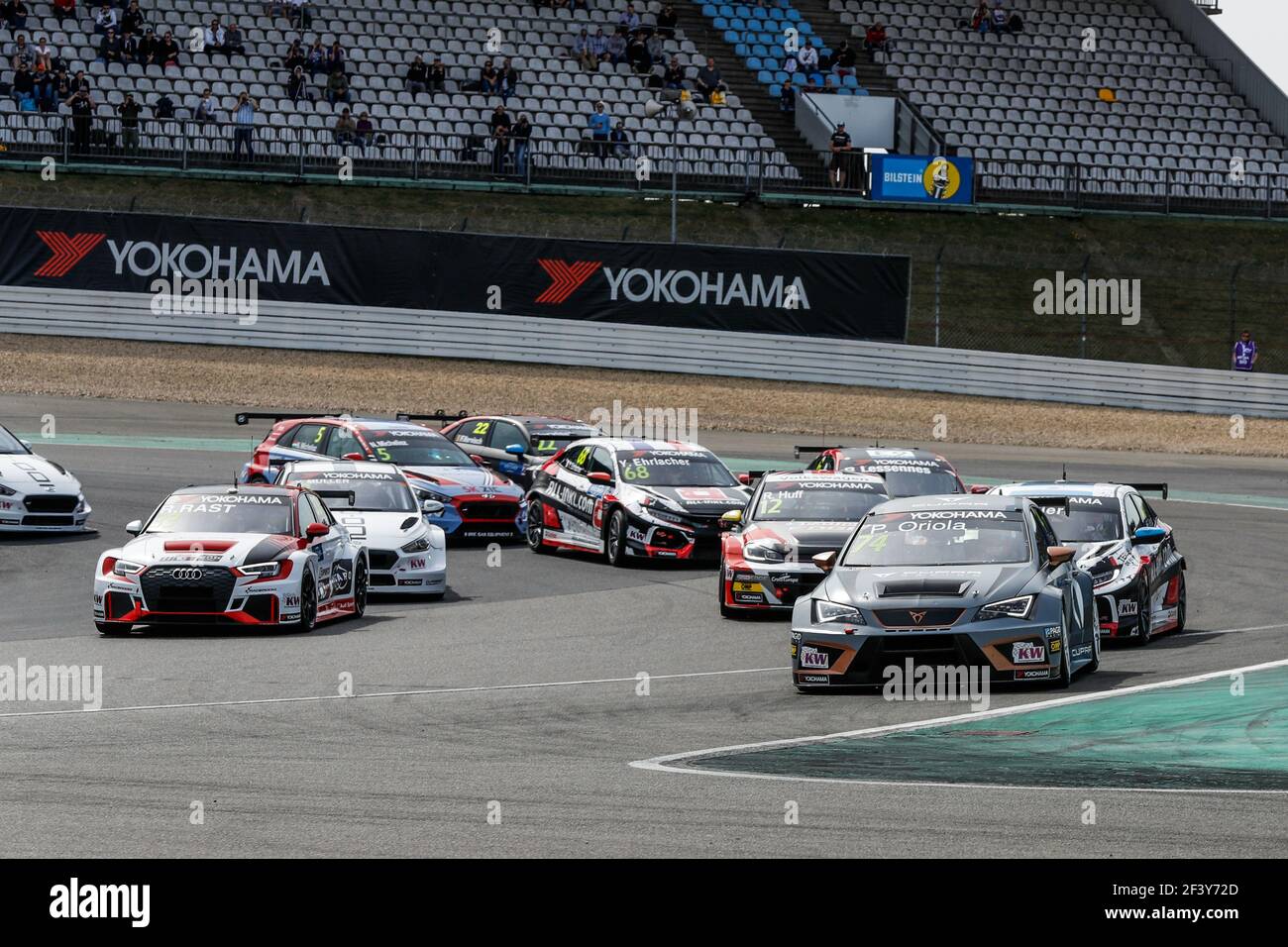 Start of the race. ORIOLA Pepe (ESP), Team Oscaro by Campos Racing ...