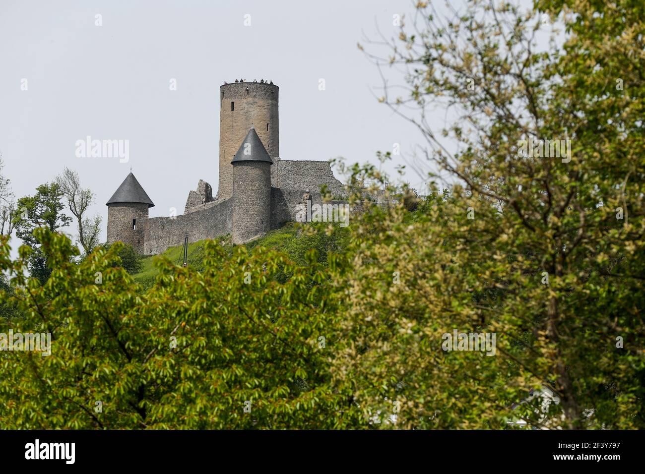 The Nurburg castle during the 2018 FIA WTCR World Touring Car cup of Nurburgring, Nordschleife, Germany from May 10 to 12 - Photo Florent Gooden / DPPI Stock Photo