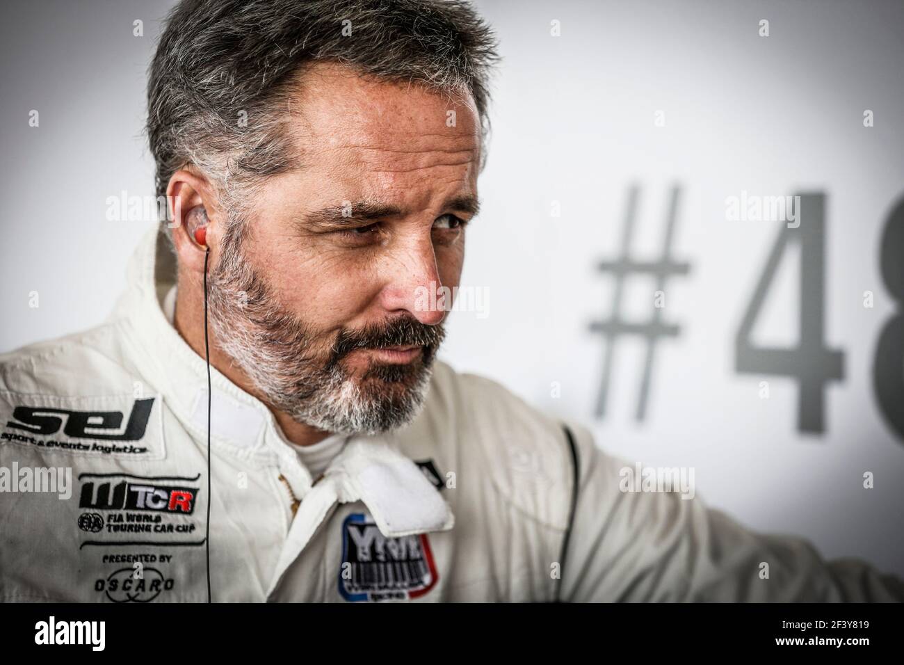 MULLER Yvan, (fra), Hyundai i30 N TCR team Yvan Muller Racing, portrait during the 2018 FIA WTCR World Touring Car cup of China, at Wuhan from october 5 to 7 - Photo Jean Michel Le Meur / DPPI Stock Photo