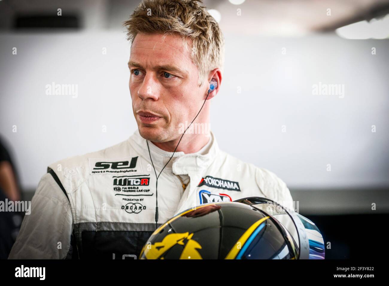 BJORK Thed, (swe), Hyundai i30 N TCR team Yvan Muller Racing, portrait during the 2018 FIA WTCR World Touring Car cup of China, at Wuhan from october 5 to 7 - Photo Jean Michel Le Meur / DPPI Stock Photo