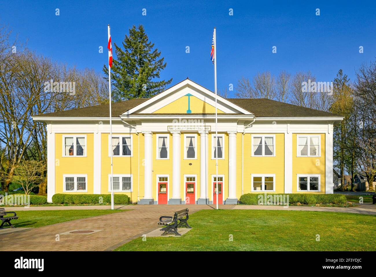 Fort langley community hall hires stock photography and images Alamy