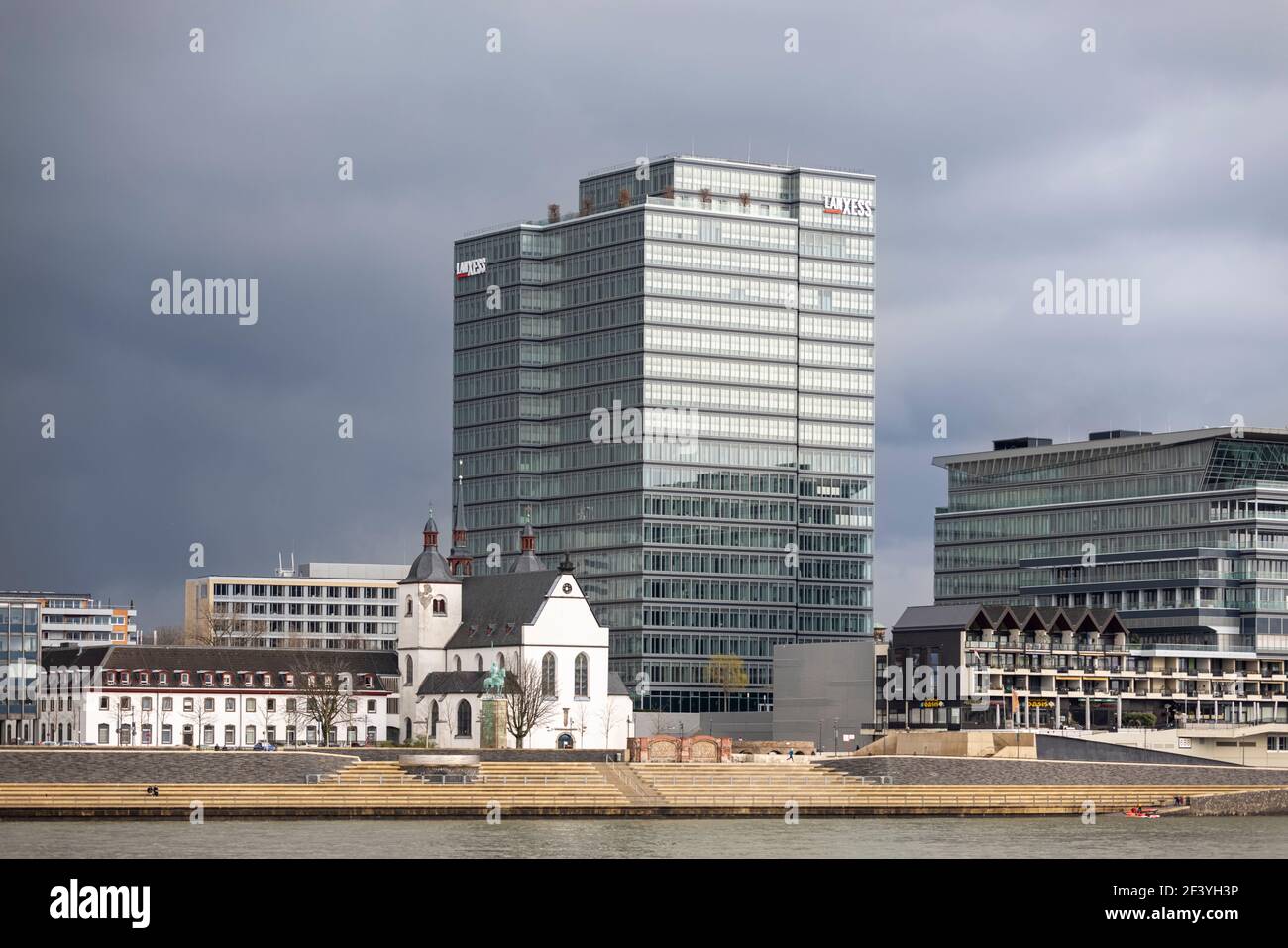 LanXess corporation international headquarters is based in Cologne in a
