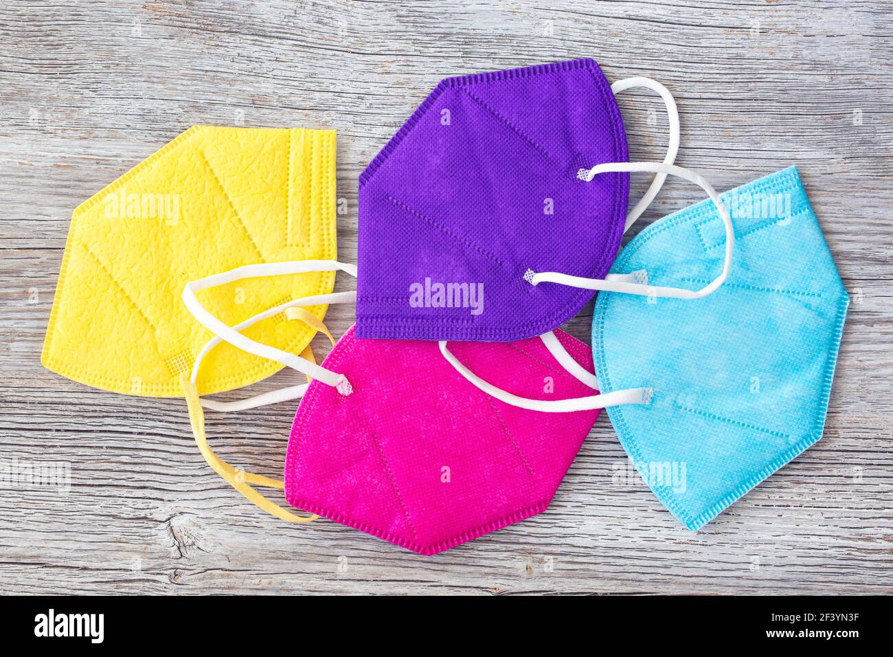 Colorful ffp2 mask hi-res stock photography and images - Alamy
