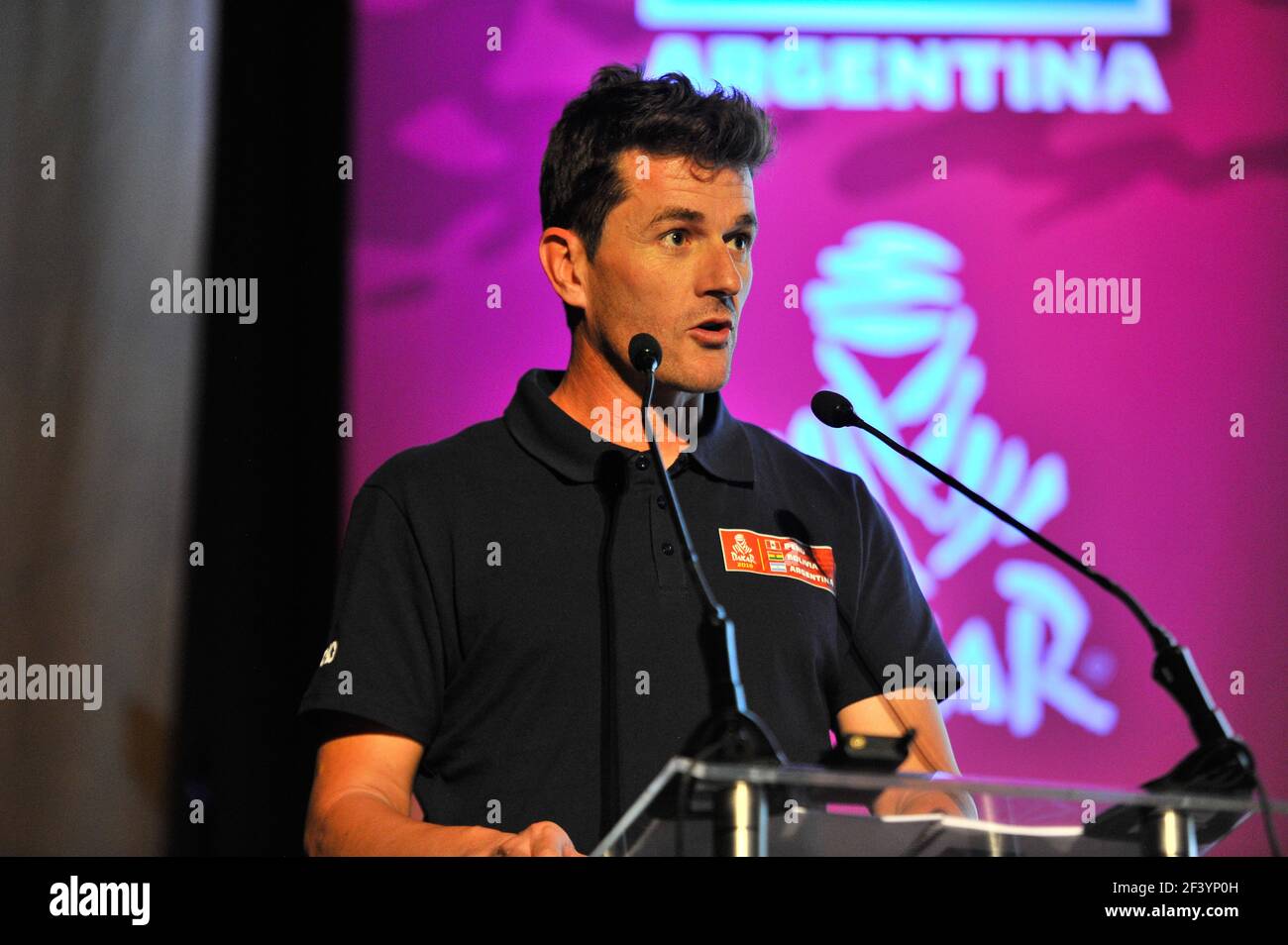 COMA Marc, portrait during the Dakar 2018, Scrutineering, verifications ...
