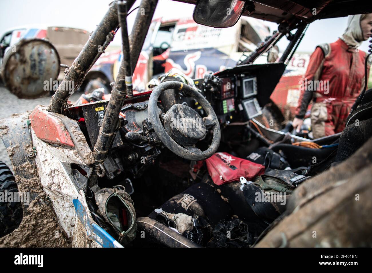 115 OPARINA MARIIA (RUS) SHTANEVA TASIIA (RUS) MAVERIC during the Silk Way 2018 Off Road rally, July 23, Elista - Astrakhan, Russia - Photo Frederic Le Floc'h / DPPI Stock Photo