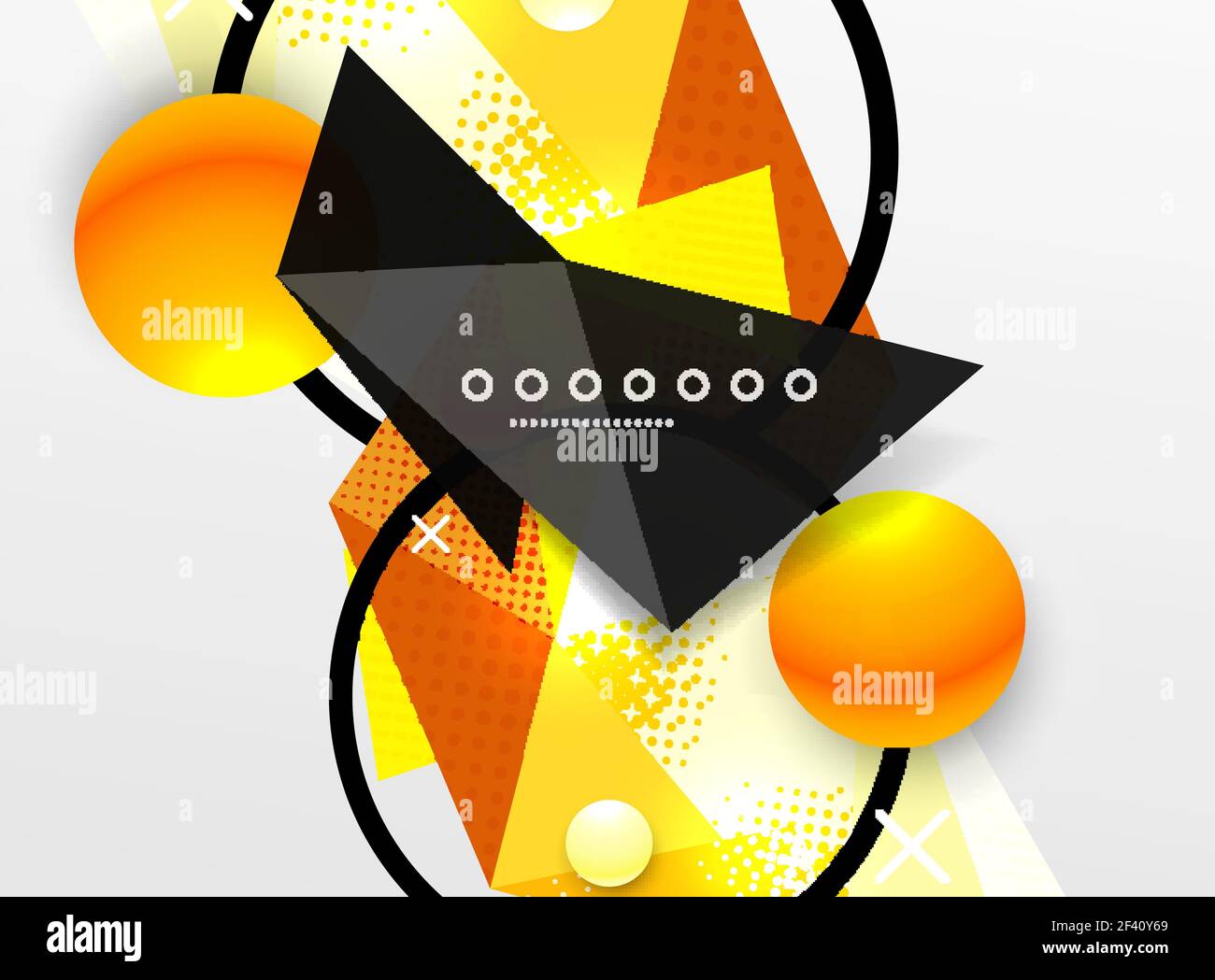 Vector color geometric abstract composition, triangular and polygonal design elements, digital background. Vector color geometric abstract composition, triangular and polygonal design elements, digital techno background Stock Vector