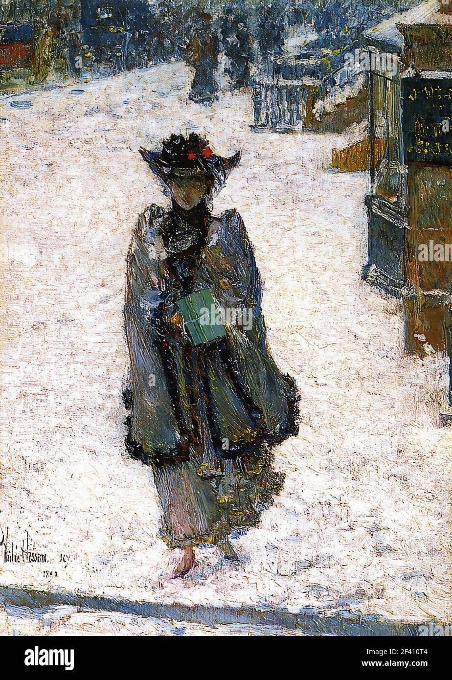 Frederick childe hassam christmas hires stock photography and images