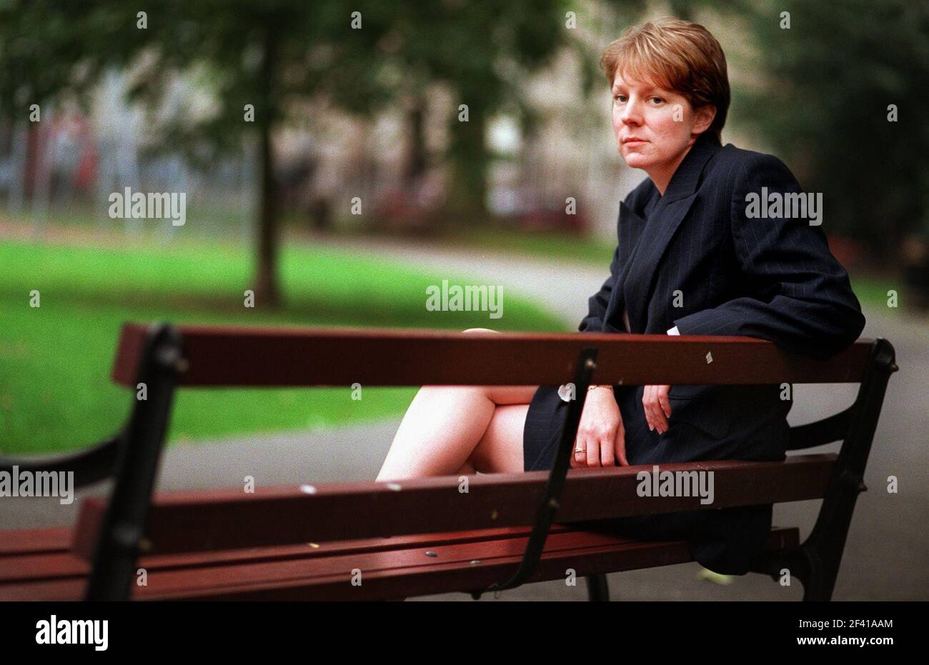 Susan Kelly a diabetic August 1999recently fell into a coma on a train unnoticed for four hours Stock Photo
