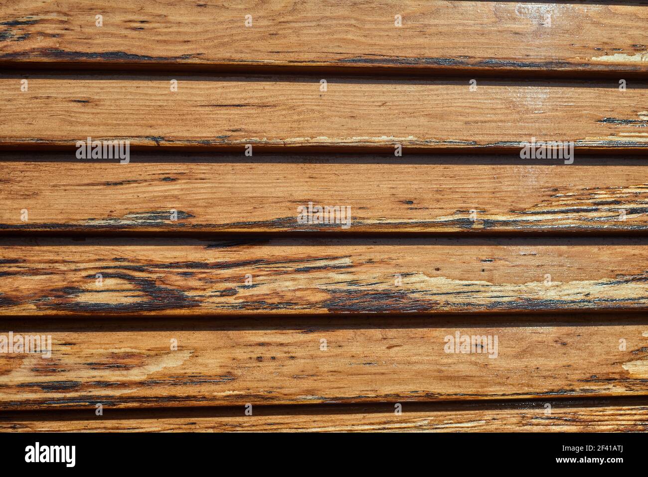 Background of wooden slats. Natural wooden plank on the wall diagonally.  texture for background Stock Photo - Alamy