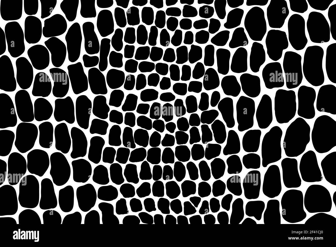 Illustration of crocodile skin pattern. Animal print Stock Photo - Alamy