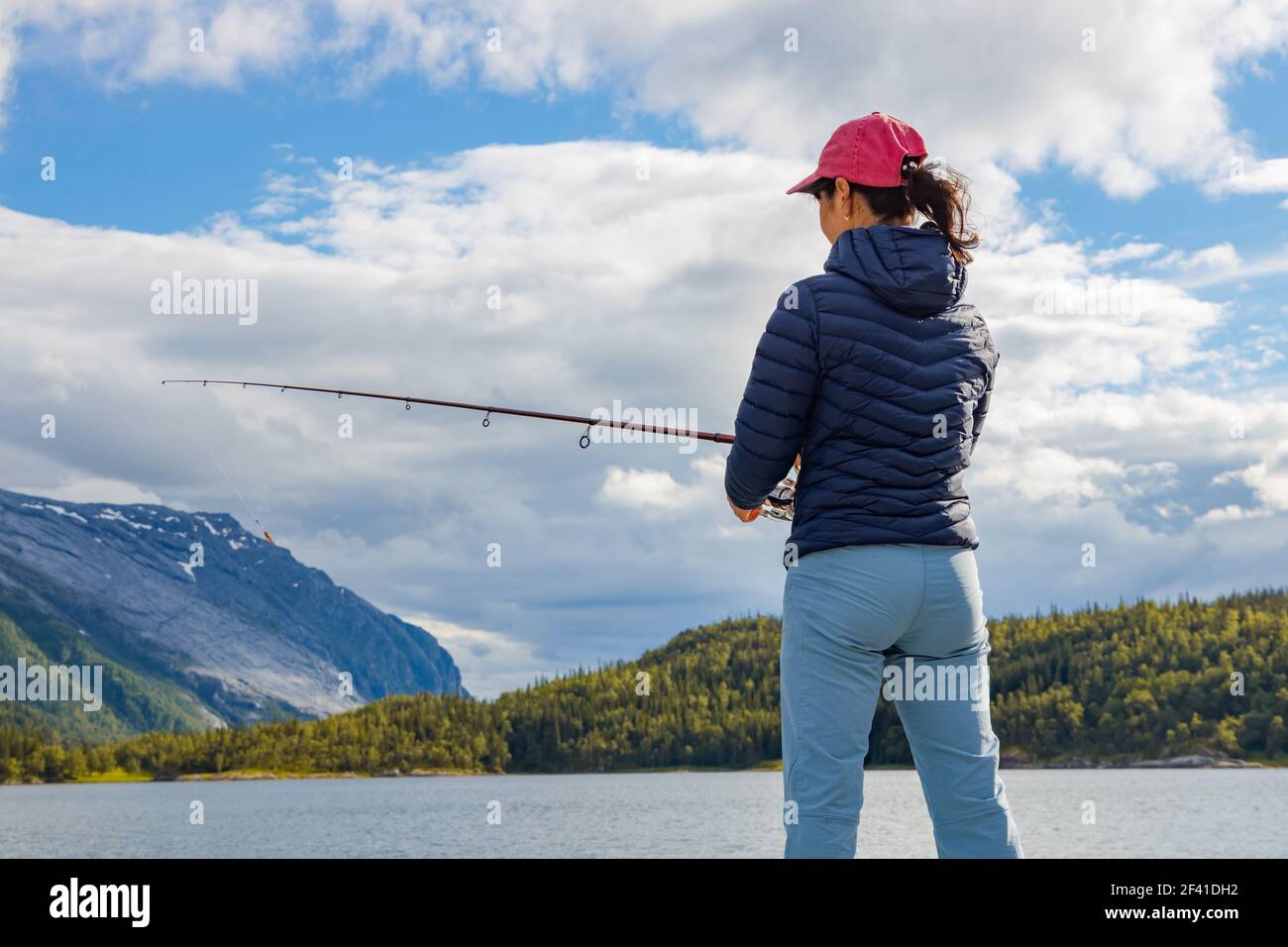 Fishing rod in water hi-res stock photography and images - Page 2 - Alamy