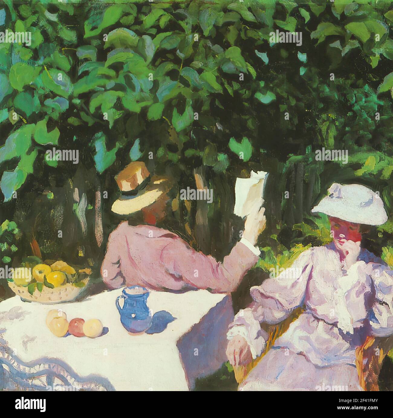 Károly Ferenczy Morning Sunshine 1905 Stock Photo Alamy