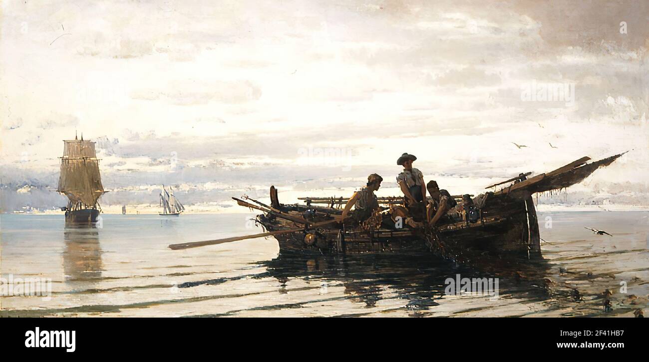 Konstantinos Volanakis - 1871 Stock Photo - Alamy