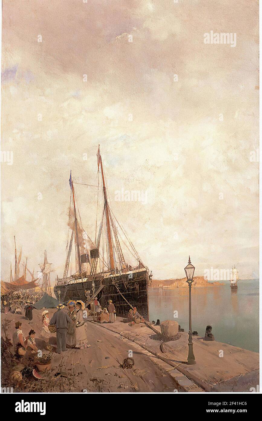 Konstantinos Volanakis - at Dock Stock Photo - Alamy
