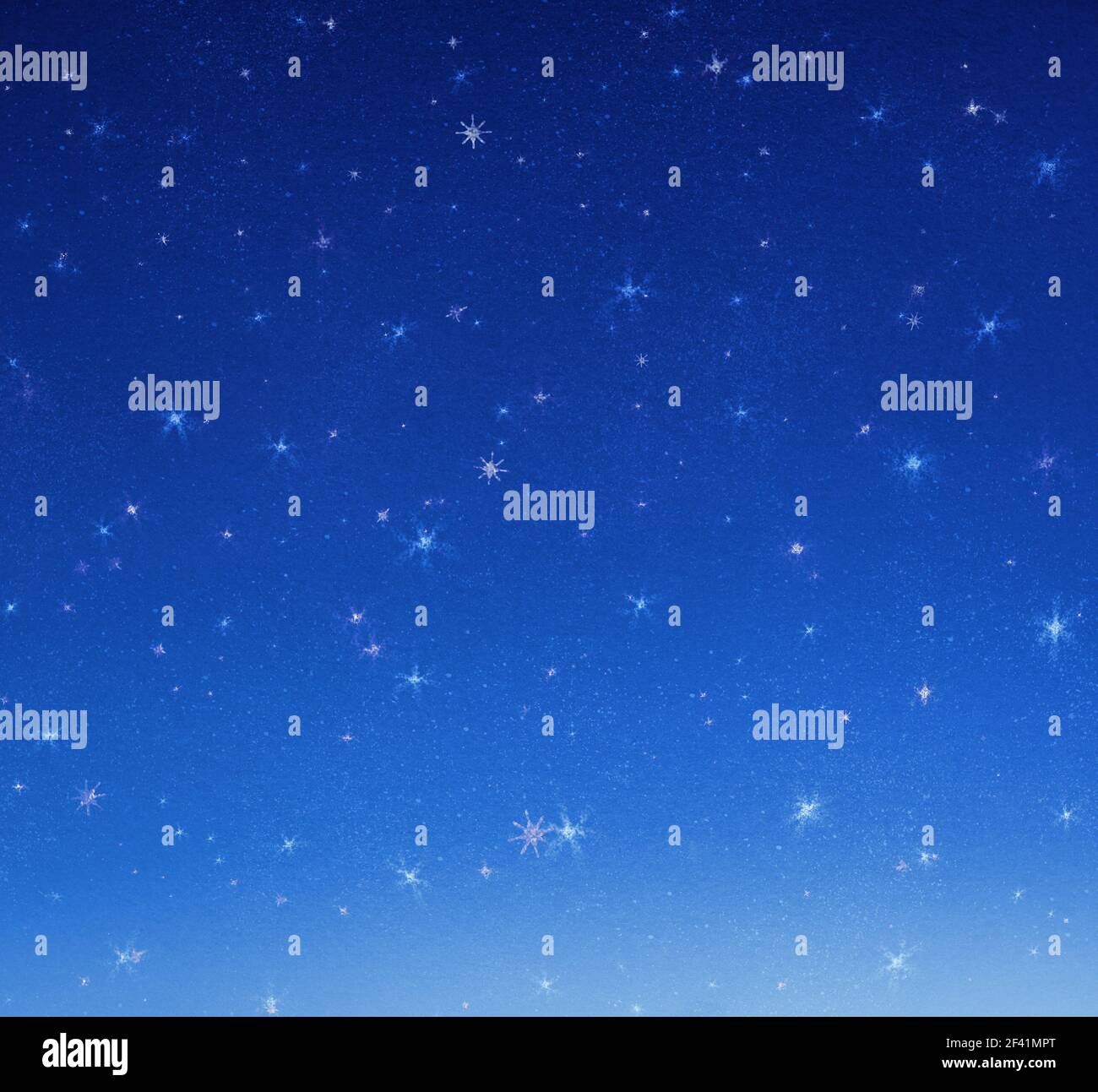 Photo of a dark sky, shininhg stars Stock Photo