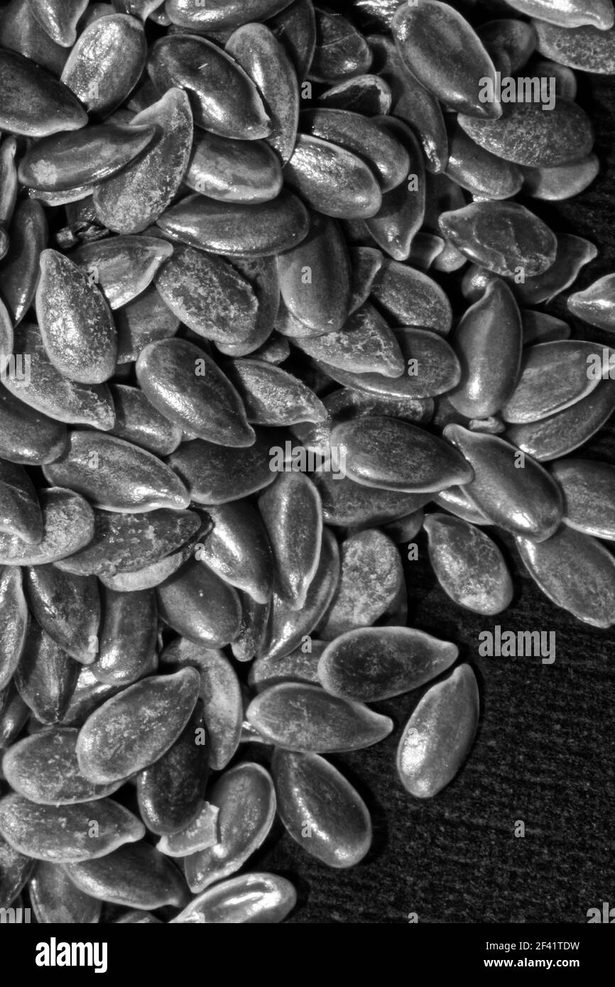 Photo Flax seeds Stock Photo Alamy