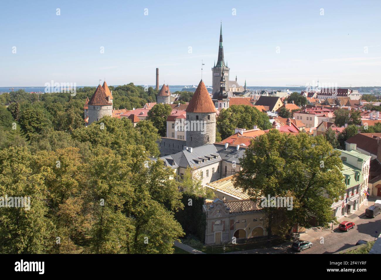 Tallinn old town, Estonia Stock Photo