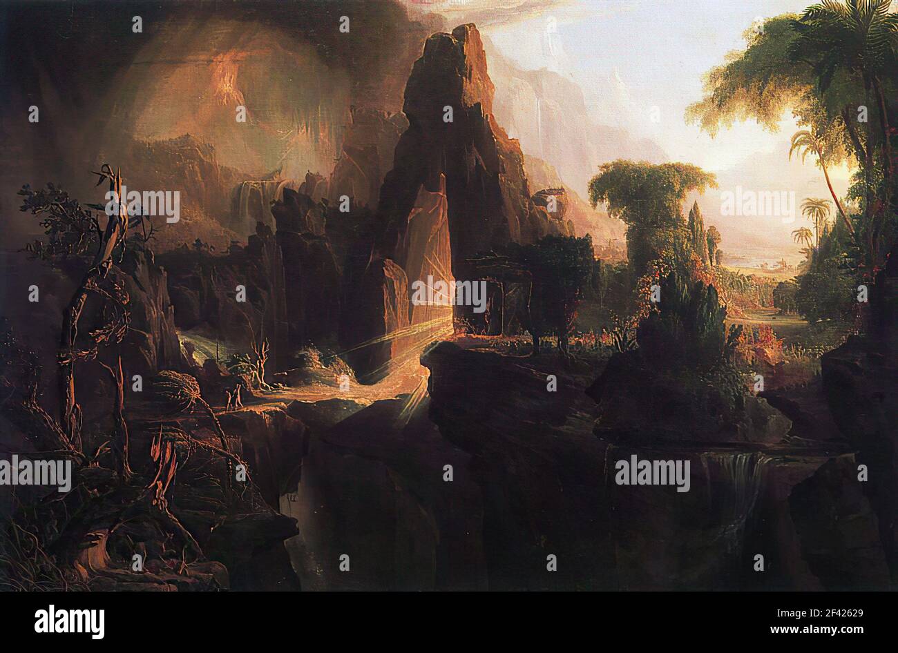 The garden of eden cole hires stock photography and images Alamy