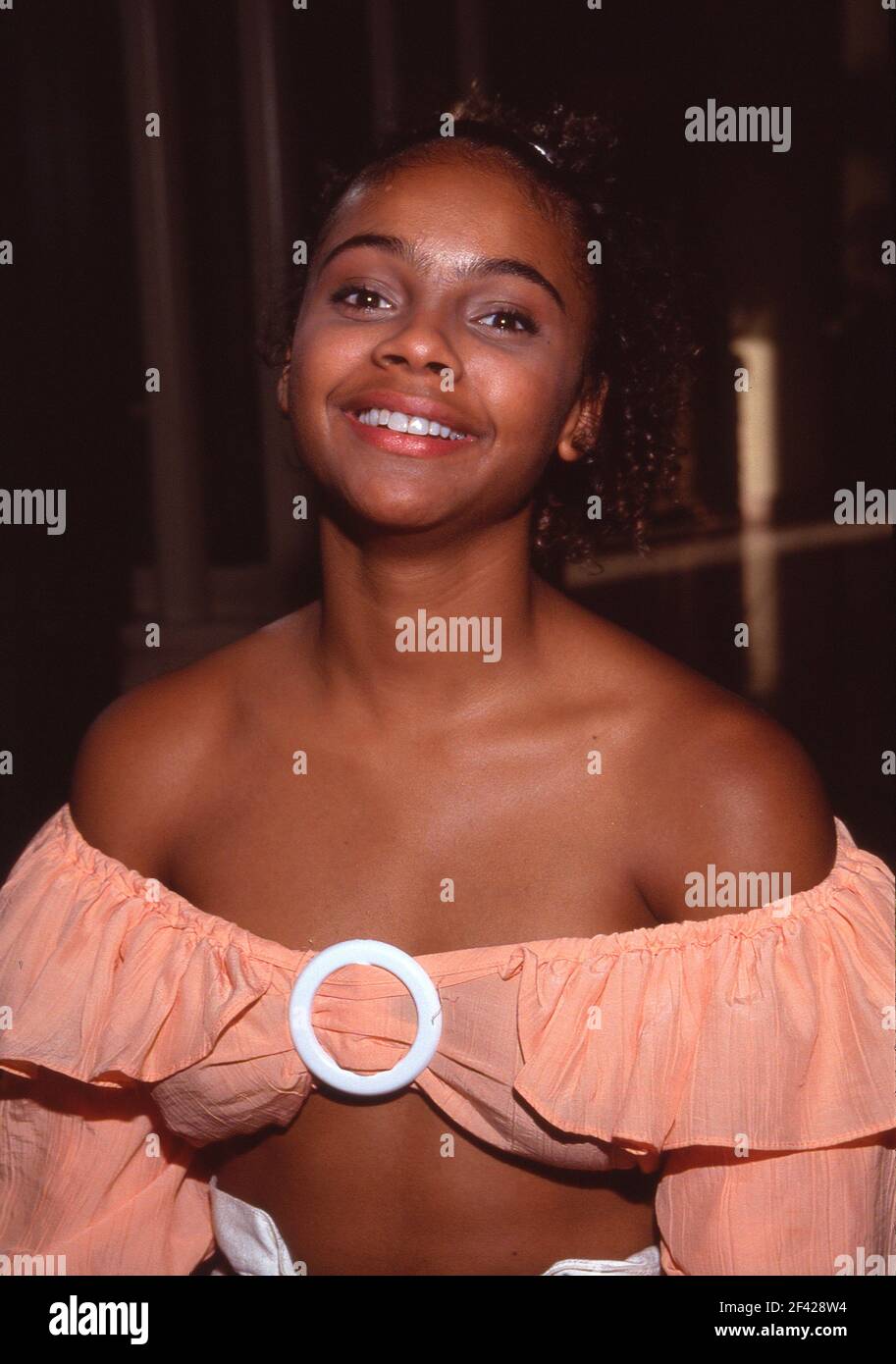 Lark Voorhies Circa 1989 Credit: Ralph DominguezMediaPunch Stock Photo -  Alamy