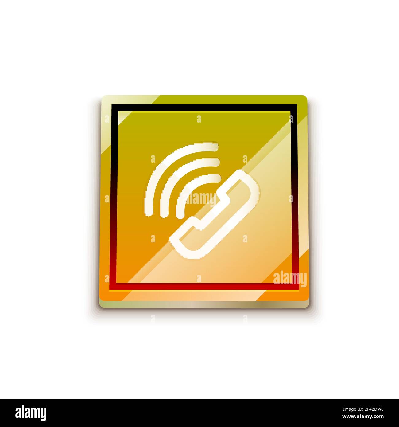Vector phone support web button. Vector phone support web button ...