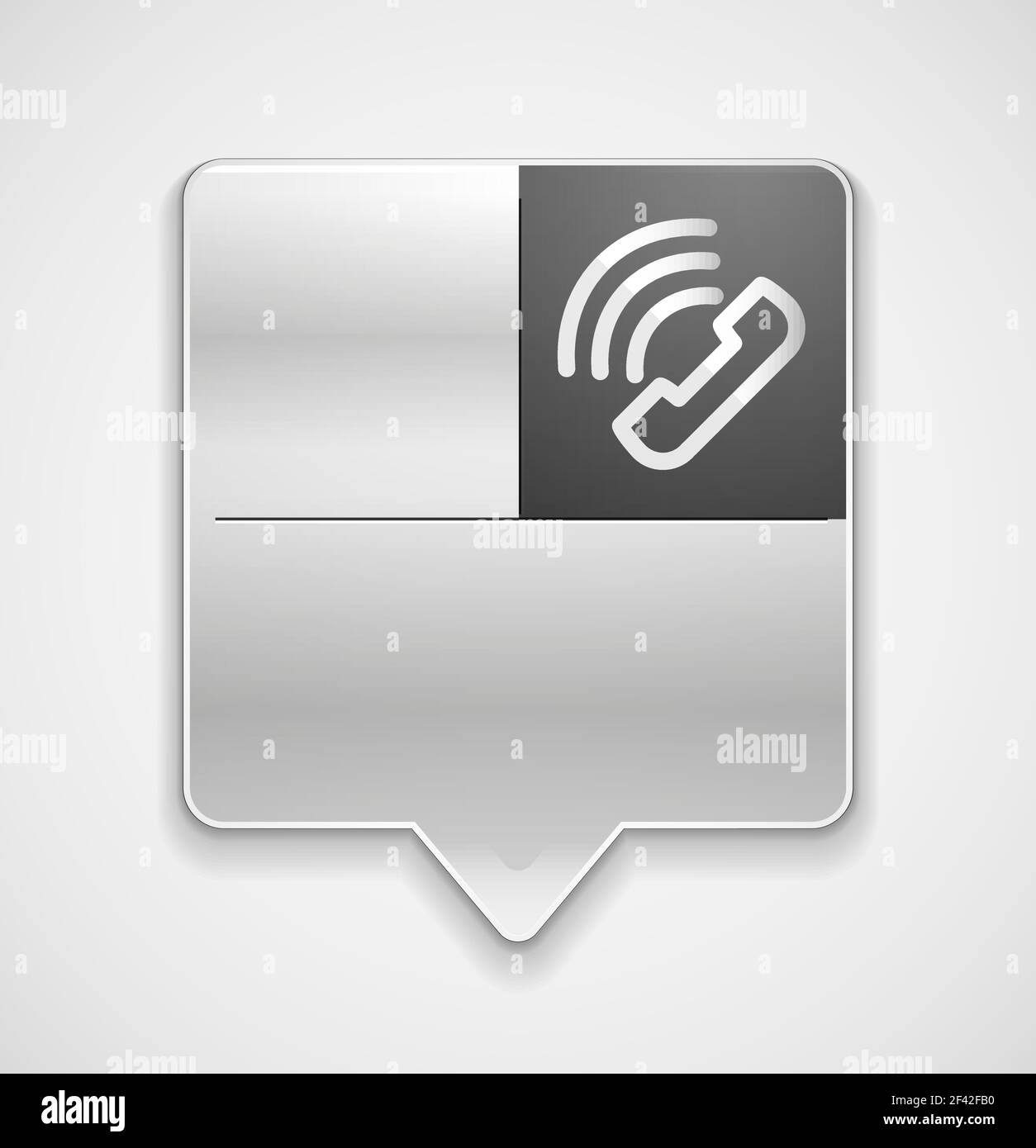 Vector phone support web button. Vector phone support web button ...