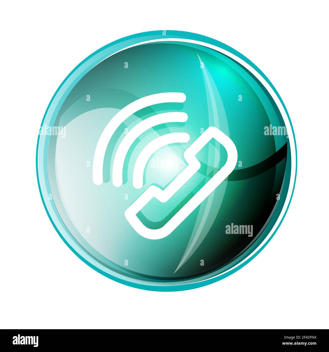 Phone support call center button. Phone support call center button, web icon design Stock Vector